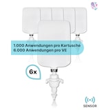 thumbnail of Cosmos Sensor Desinfektiongel 6.000 Anwendungen, 6 x 1 Liter, inkl. Pumpe, RKI- VAH- ÖGHMP- gelistet