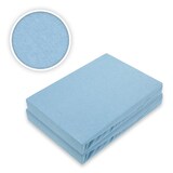 thumbnail of Doppelpack Jersey Spannbettlaken 90 - 100 x 200 cm Hellblau