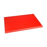 thumbnail of Hygiplas HDPE snijplank rood 450x300x25mm