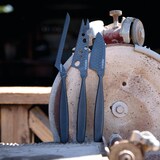 thumbnail of Boska Käsemesser-Set Monaco+ / drei Käsemesser/stilvolles Design/Edelstahl/Schwarz / 280 x 250 x 10 mm