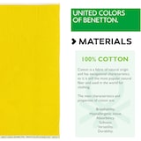 thumbnail of Benetton - Asciugamano 90x160 cm 380 g/mq 100% cotone velluto giallo arcobaleno