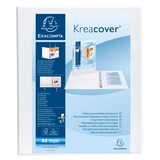 thumbnail of Exacompta Personalisierbares Ringbuch aus PP 1,9mm, 4 Ringe 30mm, Rücken 47mm, 2 äußere Klarsichthüllen, 32x27,7cm für DIN A4 Überbreite - Kreacover