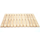 thumbnail of Badematte HWC-E73, Duschmatte Badvorleger Badteppich, Bambus rutschfest, 60x50cm