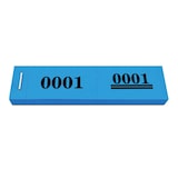 thumbnail of CombiCraft Nummernblock / Doppelnummer Mini in Blau - 1000 Abrisse