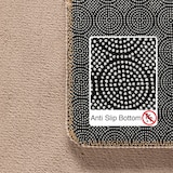 thumbnail of Teppich Waschbar Uni Modern Esszimmer Flur Beige 80x150 cm OEKO-TEX Fußbodenheizung geeignet Schadstoffgeprüft – LECH von Kadima Design