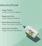thumbnail of HAKA Edelholzpflege 250ml Holzpflege Möbelpflege Holzschutz helles, dunkles Holz