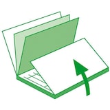 thumbnail of Formularbuch Quittung A6 quer ohne MwSt. Ausweis SD VE=2x30 Blatt nummeriert