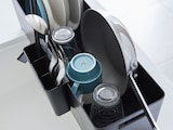 thumbnail of Yamazaki Home Abtropfgestell 55cm Abtropfständer Geschirr Abtropfschale schwarz Tower