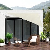 thumbnail of Outsunny Toldo Vela 5x5x5m Triangulo Color Crema Sombrilla Parasol Terraza Jardin Camping