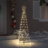 thumbnail of vidaXL LED-Weihnachtsbaum mit 390 LEDs Warmes Weiß 250 cm Eisen