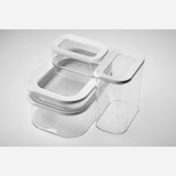 thumbnail of Mepal Vorratsdose Modula Mini 175 ml 9x7,2x5,9cm weiß