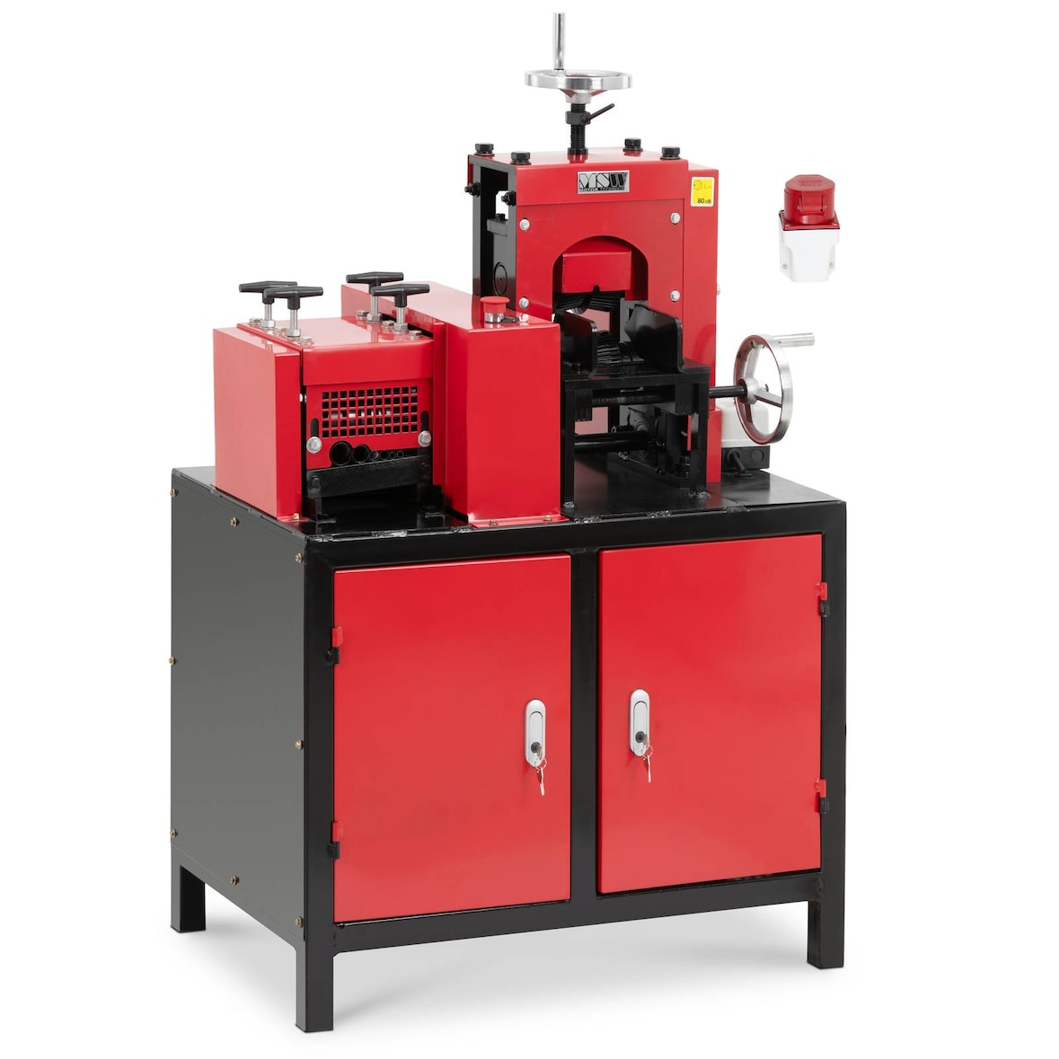 MSW Máquina pelacables eléctrica - 3000 W - 400 V - 7 ranuras - hasta 120 mm
