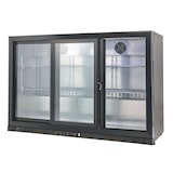 thumbnail of GastroHero Barkühlschrank ECO 350 schwarz 338 Liter Getränkekühlschrank Schiebetüren LED unterbaufähig Umluft