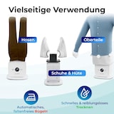 thumbnail of KLAMER Hemdenbügler Pro 1400W Bügelpuppe mit Aufsätzen für Hemden, Hosen & Schuhe – Automatischer Hemdglätter, Hosenbügler & Schuhtrockner für falten…