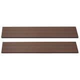 thumbnail of 7er Set Latten für WPC-Sichtschutz Sarthe, Bretter Windschutz, ca. 1qm, FSC®-zertifiziert ~ 90cm, braun