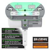 thumbnail of Brandson Matratzenreinigungsgerät Milbenstaubsauger 300W, UV-C Licht, 300 W, beutellos, HEPA Filter, für Betten, Polstermöbel, ideal für Allergiker
