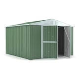 thumbnail of Box lamiera giardino casetta attrezzi in Acciaio Zincato 327x307cm x h2.15m - 145KG - 10,04mq - VERDE