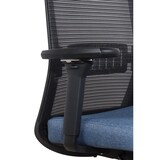 thumbnail of Bureaustoel Napoli Deluxe 4D - NEN-EN 1335 - Blauw