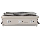 thumbnail of Barbacoa a gas 100 cm piedra volcánica ARILEX con parrilla pavonada regulable en 3 alturas 100BAR
