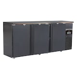 thumbnail of Barkühler Schwarz 3 Türen - 2002 x 513 x 860 mm