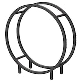 thumbnail of DanDiBo Kaminholzregal Innen Metall Schwarz Stehend Rund 60 cm Kaminholzständer 96468 Kaminholzhalter Brennholzregal Feuerholzregal