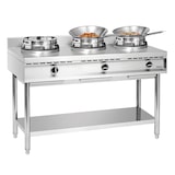 thumbnail of Wokkookplaat | Gas | 3 Branders | 34.5kW | 1500x600x960(h)mm