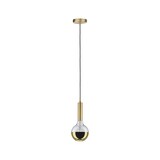 thumbnail of Paulmann Modern Classic Edition Standaard 230 V LED Globe Kopspiegel E27 G125   600lm 6,5W 2700K dimbaar Kopspiegel goud 28678
