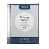 thumbnail of Europel Sichtbuch mit Vordertasche DIN A4 10 Hüllen Schwarz - 10 Stück