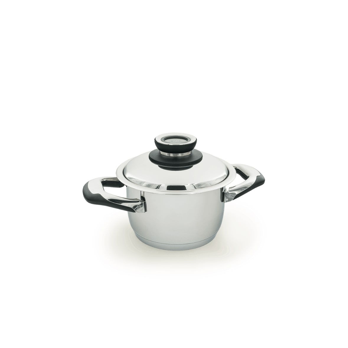 ECOVITAM – Faitout 1,8L Inox 18/10 – Diamètre 16cm – Tous feux – Thermomètre intégré
