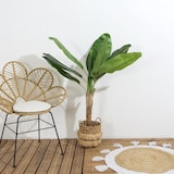 thumbnail of Planta de plátano artificial 120 cm – Realista palma Musa en maceta – Verde
