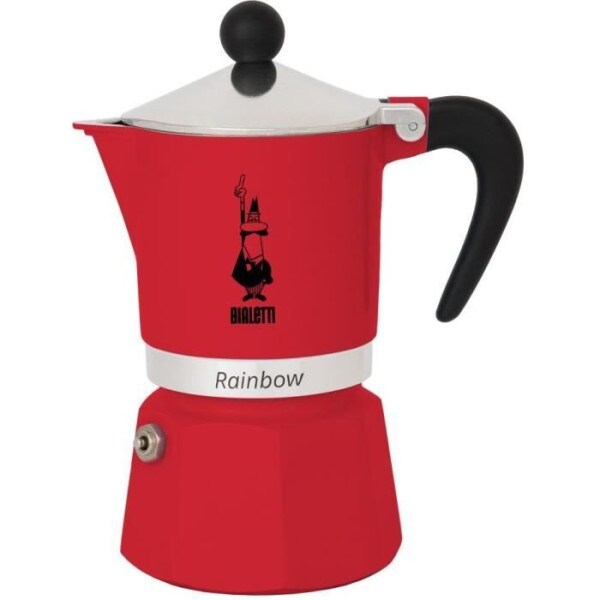 Bialetti Rainbow 0,27 l Aluminium, Thermoplast