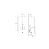 thumbnail of Fagor - Fl14in - White - Chauffe-eau 14l - Gaz Naturel G20 - Allumage Pile