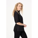 thumbnail of Chef Works® Damen Kochjacke LANSING, Druckverschluss, Cool Vent™, lite, Schwarz, Größe 2XL