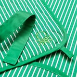 thumbnail of Benetton - 3-tlg. Set Schürze (Schürze + Ofenhandschuh + Topflappen) 100% Baumwolle 190Gsm Grün Rainbow Be