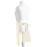 thumbnail of FairTrade Cotton Junior Craft Apron: One Size / Natural/Pistachio