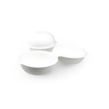 thumbnail of Hamburger-Box aus Zuckerrohr in Weiss, ⌀ 150 mm x h 95 mm , 20 Stück