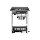 thumbnail of Royal Catering Popcornmaschine mit Wagen - 1500 W - 5 kg/h - Retro-Design - schwarz -