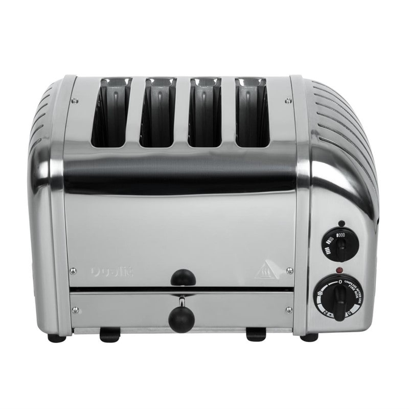 Dualit Kombi-Toaster 42174 Edelstahl 4 Schlitze