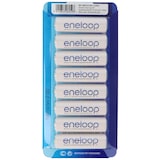 thumbnail of Panasonic eneloop Standard ehem. Sanyo eneloop Standard Mignon AA HR-3UTGA min. 1900mAh 8er Pack und Akkubox