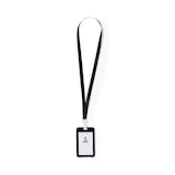 thumbnail of 25x Corda / Lanyard E Porta-Nomes / Crachá Preto