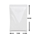 thumbnail of 5000x Druckverschlussbeutel 70x100 mm 50 my LDPE ZIP Beutel Schnellverschlussbeutel