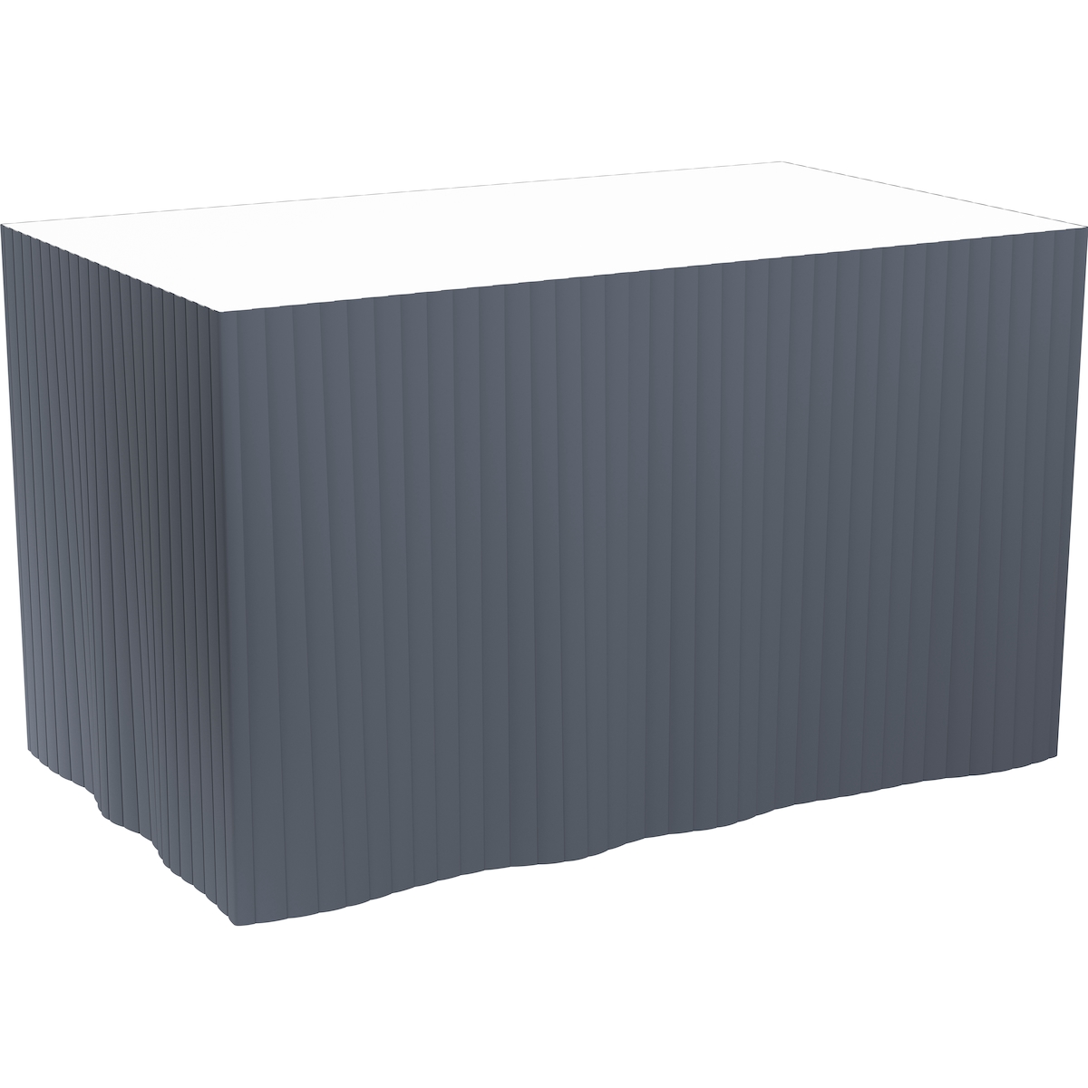 Duni Dunicel -Skirtings 0,72 x 4 m Schwarz, 5 Stk/Krt (5 x 1 Stk)
