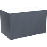 thumbnail of Duni Dunicel®-Skirtings 0,72 x 4 m Schwarz, 5 Stk/Krt (5 x 1 Stk)
