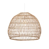 thumbnail of Luminaire Suspension en Rotin et Métal D 58 cm