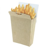 thumbnail of 450 Uds. Petaca para patatas fritas con cierre superior  Ref EG0015K