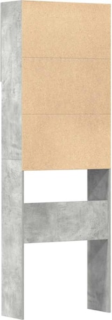 thumbnail of vidaXL Waschmaschinenschrank Betongrau 64x24x190 cm Holzwerkstoff