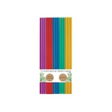 thumbnail of DeinPack 1000 bunte Mehrweg-Trinkhalme aus Kunststoff - Ø8mm Länge 240mm - Nachhaltig & Wiederverwendbar- Ideal für Cocktails & Drinks