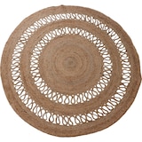 thumbnail of WellHome - Tapete redondo de juta trançada 120 cm