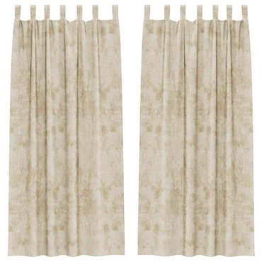 Ooggordijn transparant »Uni« gordijn H x B 225 x 140 cm wit Stores gordijn oogjes loodband woonkamer 20332-cn