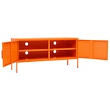 thumbnail of Mueble para TV de acero naranja 105x35x50 cm